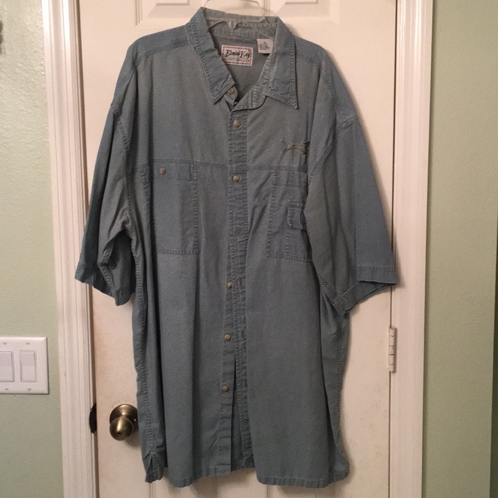 Bimini Bay short sleeve men’s button up shirt